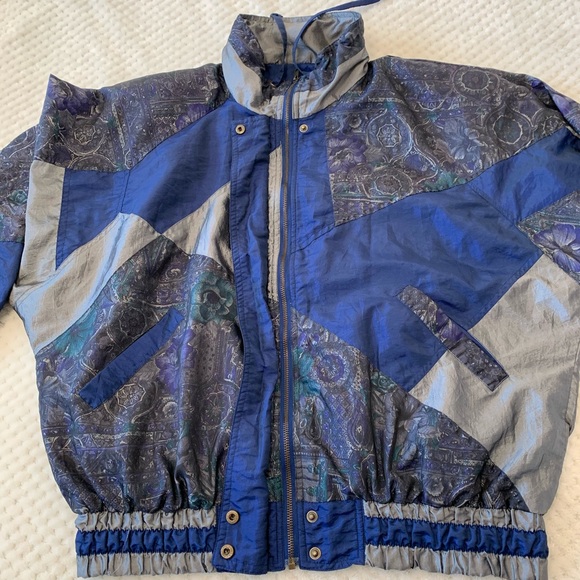 SOLD SOLD !! LAVON Women’s Windbreaker Sz L - Picture 6 of 8